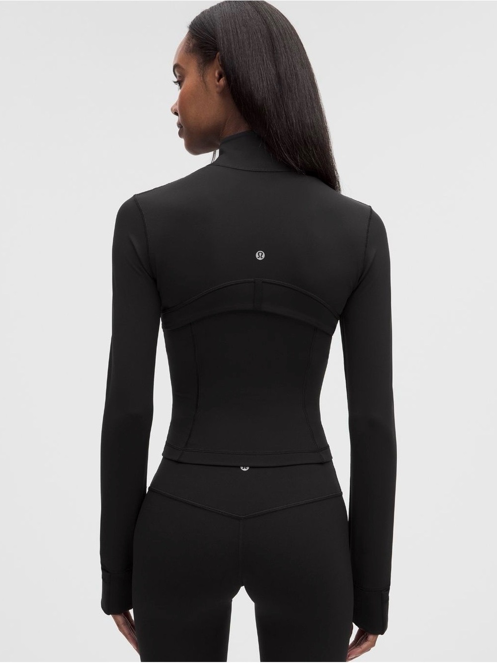 lululemon athletica Black Cropped Define Jacket *Nulu- NWOT - Picture 3 of 9